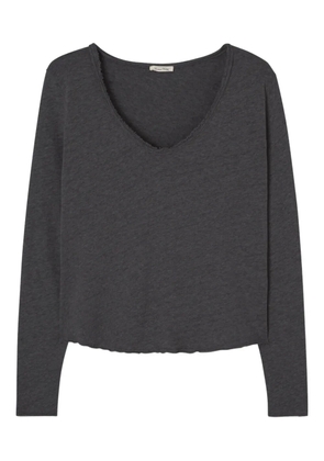 American Vintage Sonoma V-neck T-shirt - Black