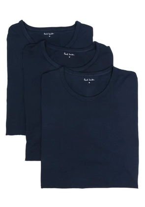 Paul Smith crewneck T-shirt (pack of three) - Blue