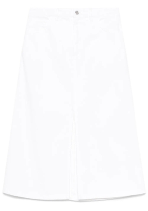 A.P.C. Georgia midi skirt - White