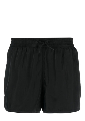 CDLP logo-embroidered drawstring swim shorts - Black