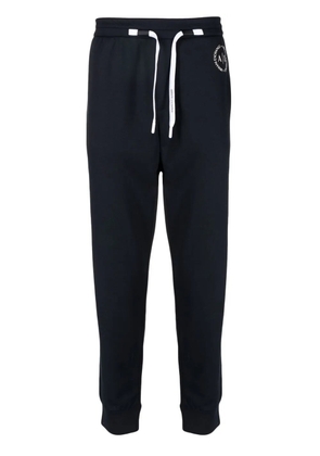Armani Exchange logo-print track pants - Blue
