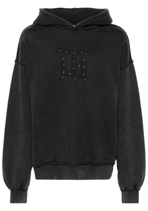 MISBHV logo-print cotton hoodie - Black