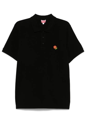 Kenzo Pop Embroidered polo shirt - Black