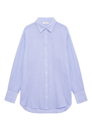 ANINE BING Plaza striped shirt - Blue