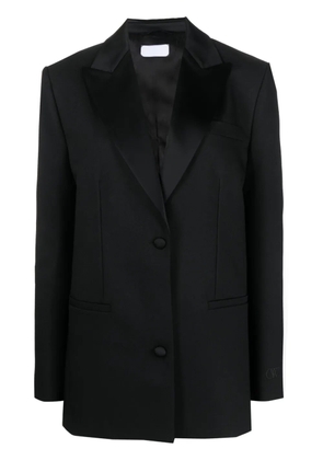 Off-White single-breasted tuxedo blazer - Black