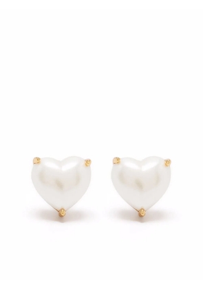 Kate Spade My Love heart earrings - Gold