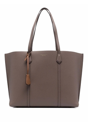 Tory Burch Perry logo-print tote bag - Brown