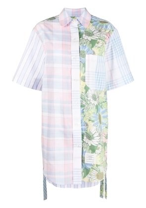 Thom Browne floral-print shirtdress - Pink