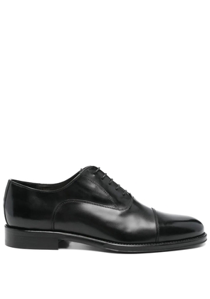 Corneliani leather derby shoes - Black