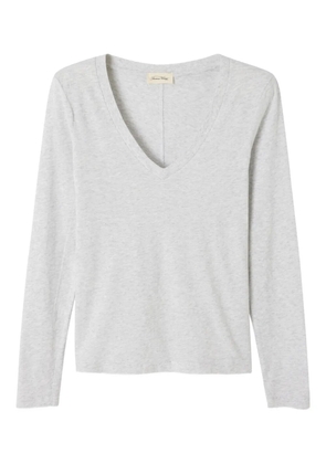 American Vintage Gamipy V-neck T-shirt - Grey