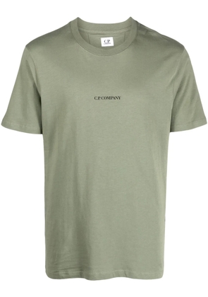 C.P. Company logo print cotton T-shirt - Green