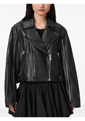 AllSaints Masone leather biker jacket - Black