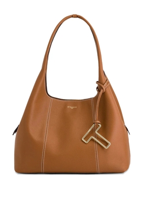 Le Tanneur Juliette zip shoulder bag - Brown