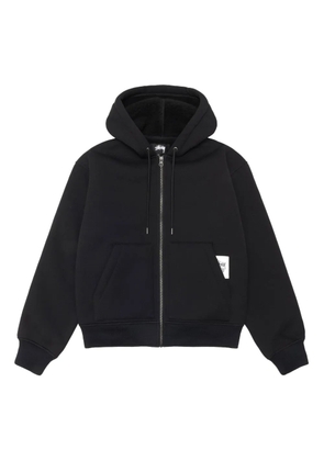 Stüssy zip-up hoodie - Black