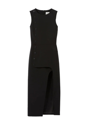 Claudie Pierlot button-detail midi dress - Black
