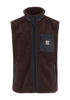 Carhartt WIP logo-pach zip-up vest - Brown