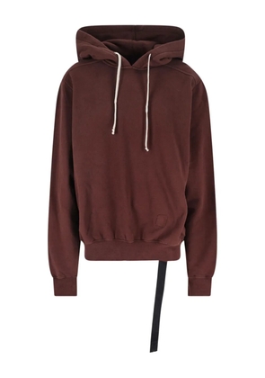 Rick Owens DRKSHDW hooded sweatshirt - Brown