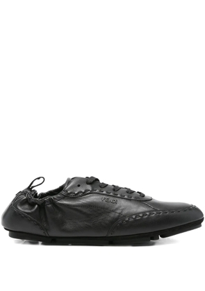 FENDI Fit lace-up sneakers - Black