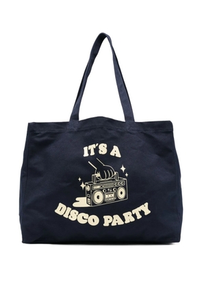 A.P.C. graphic-print tote bag - Blue