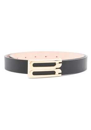 Victoria Beckham Jumbo Frame belt - Black