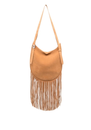 Coperni fringed shoulder bag - Brown