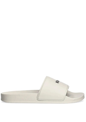 MSGM logo-print slides - White