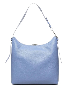 Coccinelle Malory zip-fastening pebble-leather shoulder bag - Blue