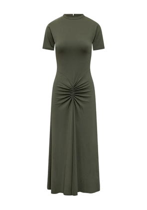 Victoria Beckham gathered midi dress - Green