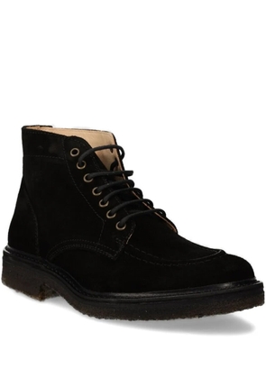 Astorflex lace-up suede boots - Black