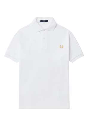 Fred Perry cotton polo shirt - White