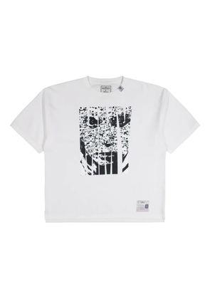 Maison MIHARA YASUHIRO x Masses face-print T-shirt - White