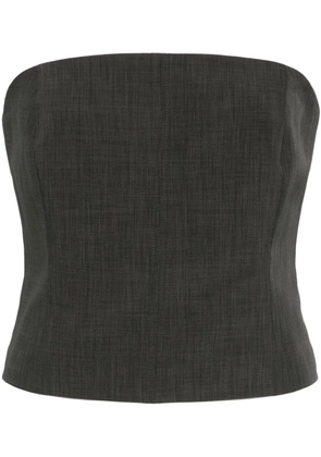 HERSKIND Cosima bandeau-style top - Grey