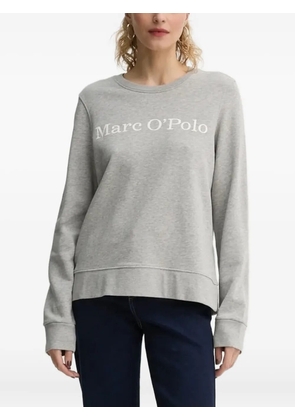 Marc O'Polo logo-print cotton sweatshirt - Grey