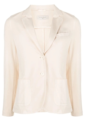 Circolo 1901 single-breasted blazer - Neutrals