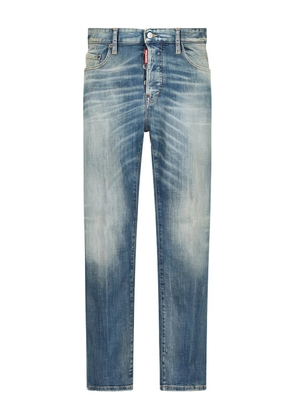 DSQUARED2 faded-wash distressed denim jeans - Blue