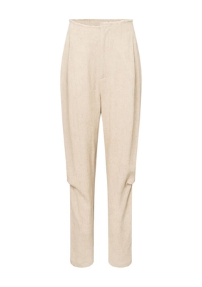 Elena Velez organic linen trousers - Neutrals