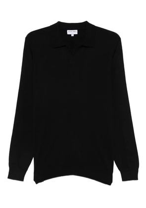 Antony Morato polo-collar long-sleeve T-shirt - Black