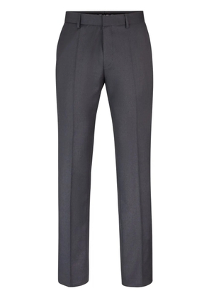 BOSS pressed-crease tailored trousers - Grey