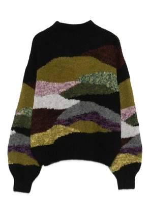 Antik Batik patterned sweater - Black