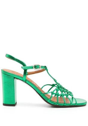 Chie Mihara Bassi 75mm leather sandals - Green