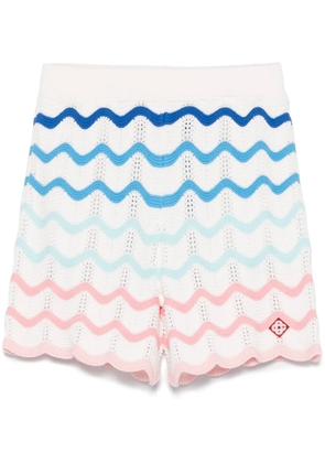 Casablanca Wave shorts - White