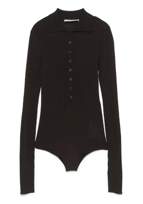 The Frankie Shop Solana bodysuit - Brown