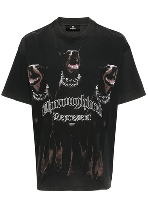 Represent Thoroughbred cotton T-shirt - Black