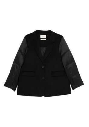 VICOLO padded-sleeve blazer - Black