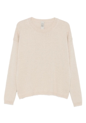 Private 0204 round-neck sweater - Neutrals