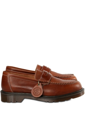 Dr. Martens Penton penny leather loafers - Brown