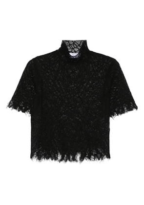 Alexander McQueen lace T-shirt - Black