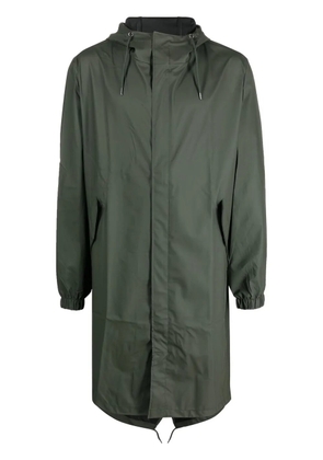 Rains drawstring hooded raincoat - Green