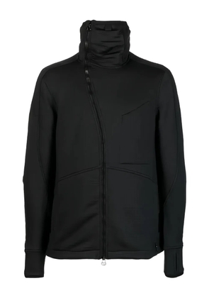 Maharishi asymmetric zip-fastening jacket - Black