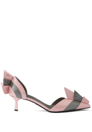 Prada 55mm leather pumps - Pink